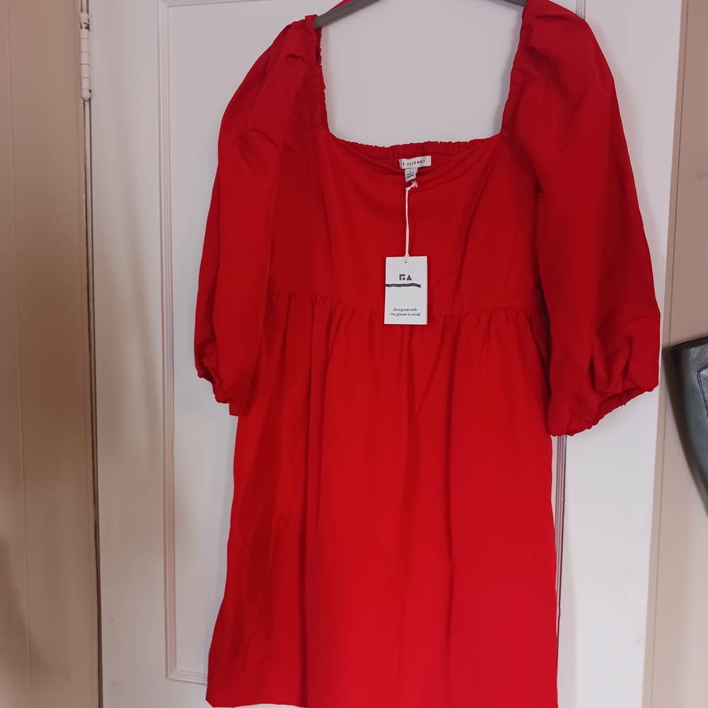 Free Assembly Midi Dress